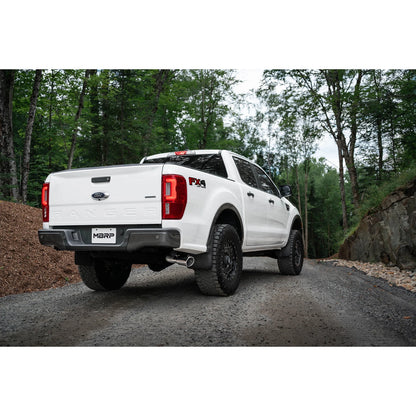 MBRP 3in AL Cat-Back Single Side Exit w/ 4in OD Tip | Ford Ranger Ecoboost 2.3L (19) (S5227AL)