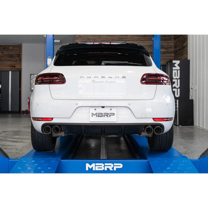 MBRP Pro Series Axle-Back Dual Rear Exit Exhaust | Porsche Macan S/GTS/Turbo (14+) (S56023CF)