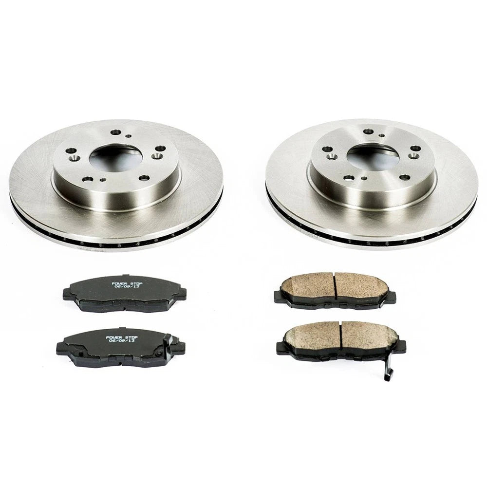 Power Stop Front Autospecialty Brake Kit | 2006-2011 Honda Civic (KOE2384)