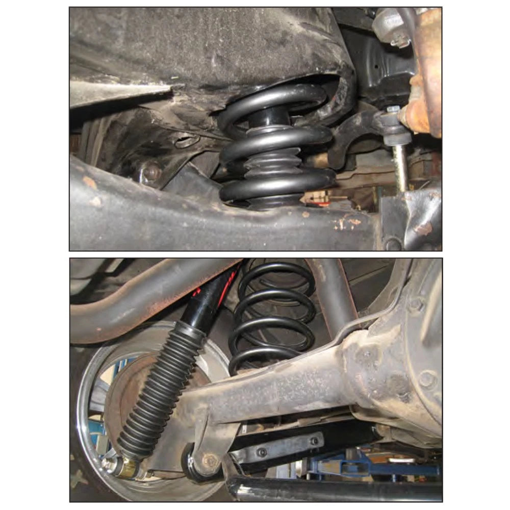 Eibach Front and Rear Coil Spring Lowering Kit (Set of 4) for 1968-1972 Pontiac LeMans