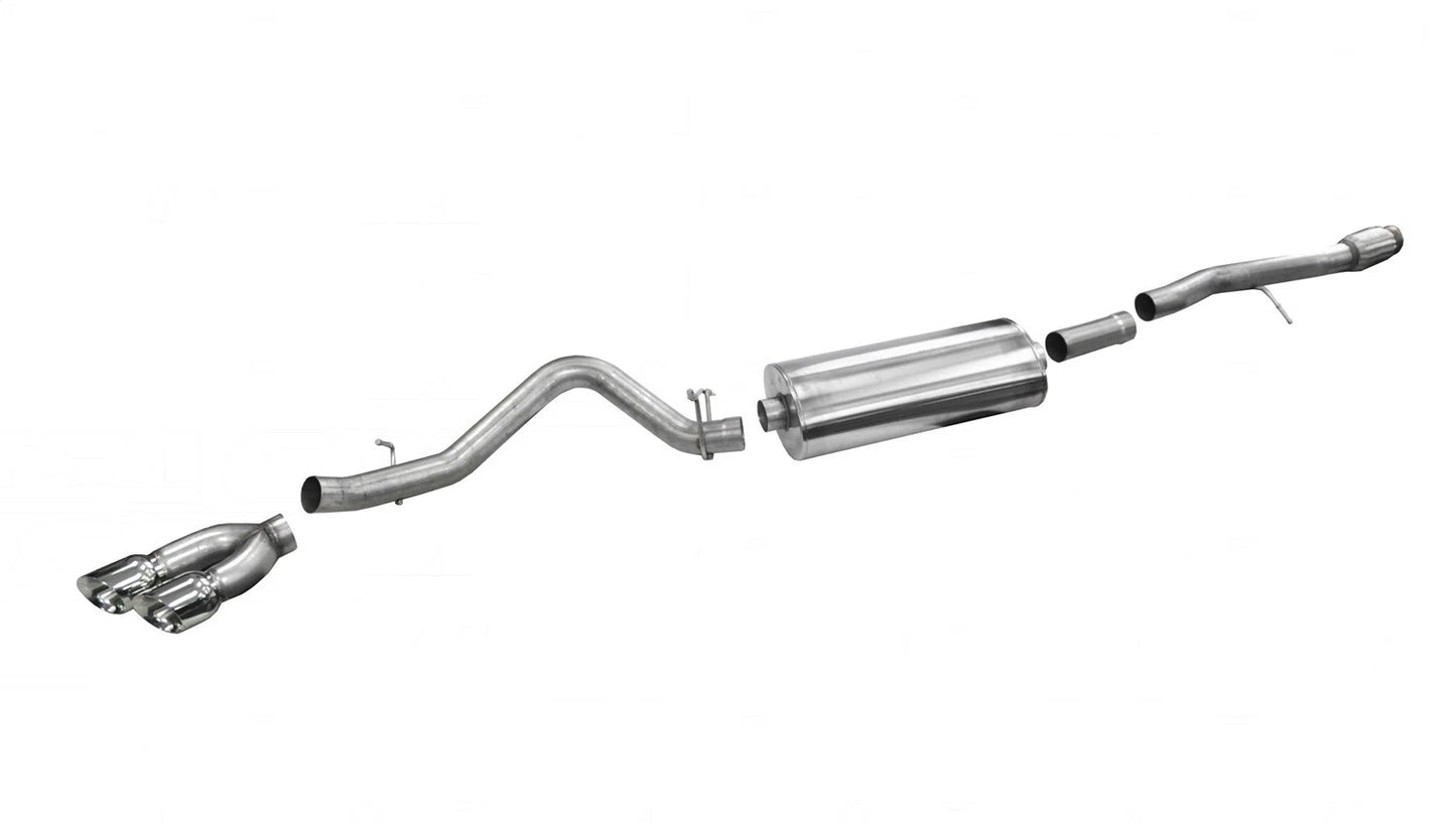 CORSA 6.2L SS Cat-Back | Silverado/Sierra 1500 Denali (14-18/19) (14866BLK)