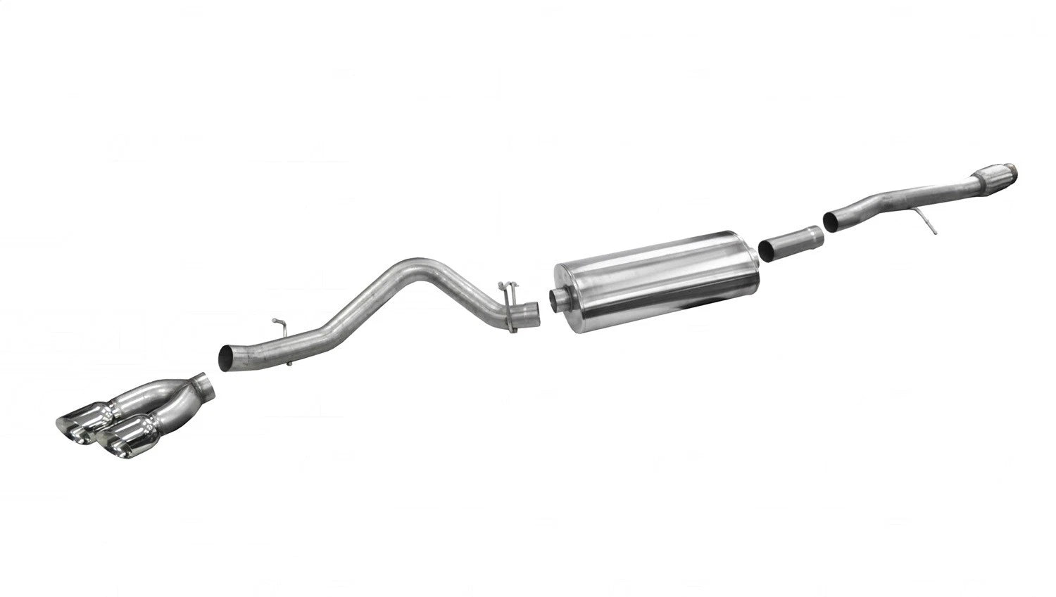 CORSA 6.2L SS Cat-Back | Silverado/Sierra 1500 Denali (14-18/19) (14866BLK)