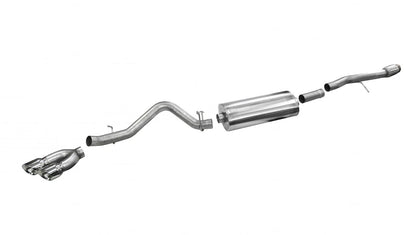 CORSA 6.2L SS Cat-Back | Silverado/Sierra 1500 Denali (14-18/19) (14866BLK)