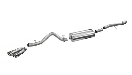 CORSA 6.2L SS Cat-Back | Silverado/Sierra 1500 Denali (14-18/19) (14866BLK)