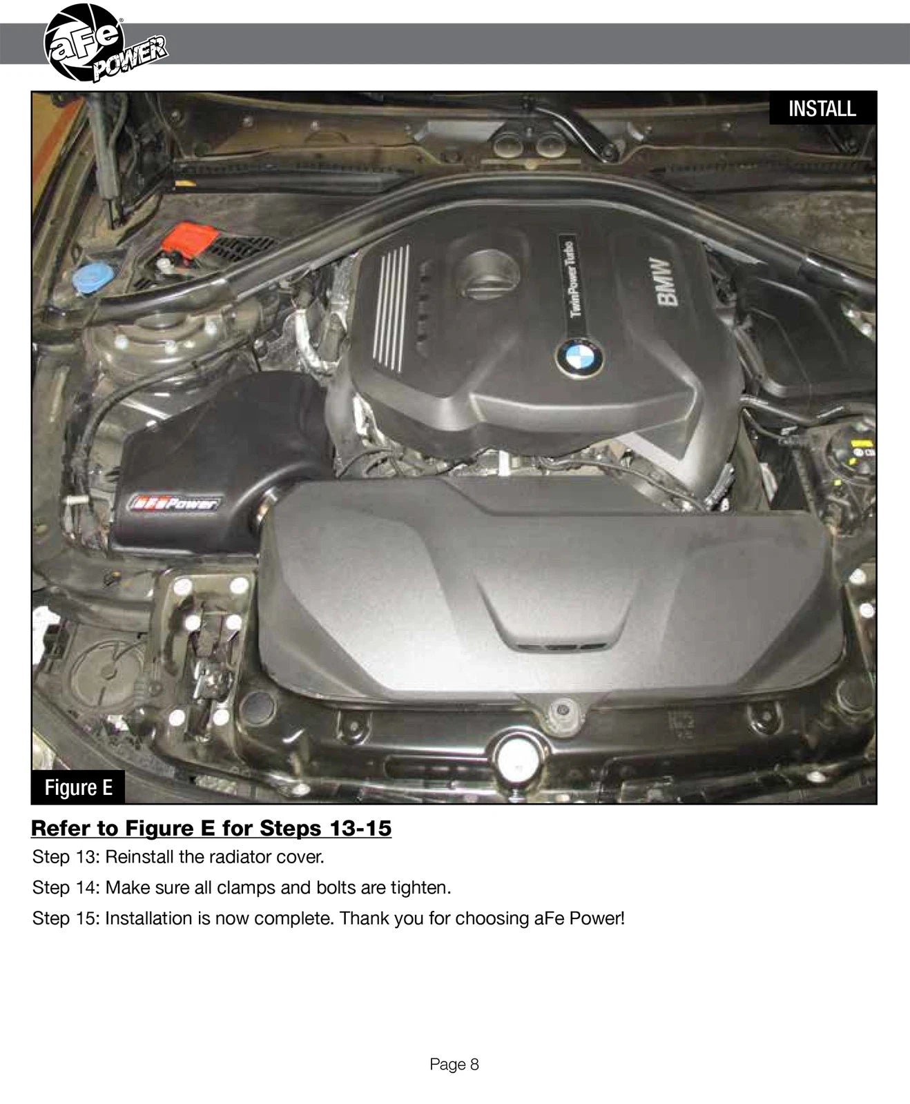 aFe MagnumFORCE Intake Stage-2 Pro DRY S | BMW 330i (F3x) L4 2.0L B48 (17) (51-12922-C)