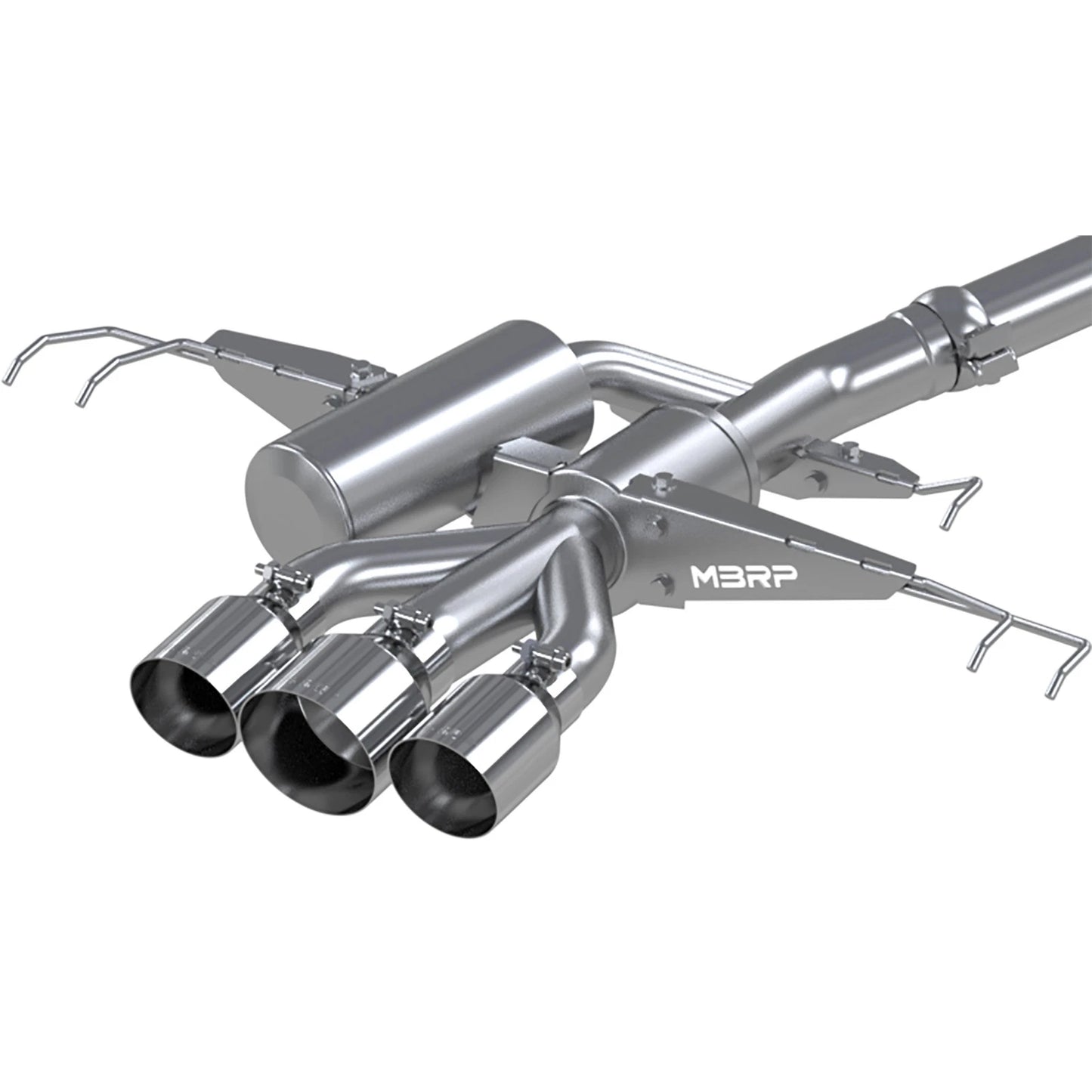 MBRP Stainless Steel Cat-Back Exhaust System | 2017-2021 Honda Civic Type-R (S4901304/BE/CF)