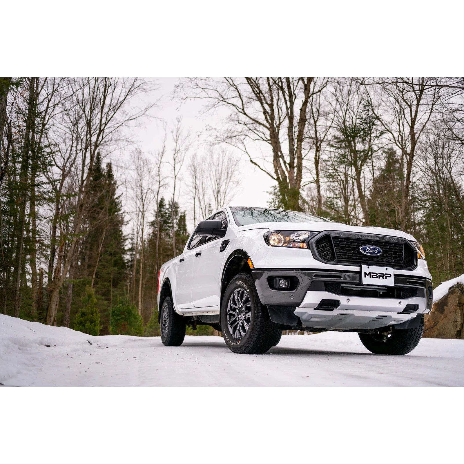 MBRP 3in D&S Cat-Back Exhaust w/ Dual Split & 4in OD Tips | Ford Ranger 19-23 (S5223304)