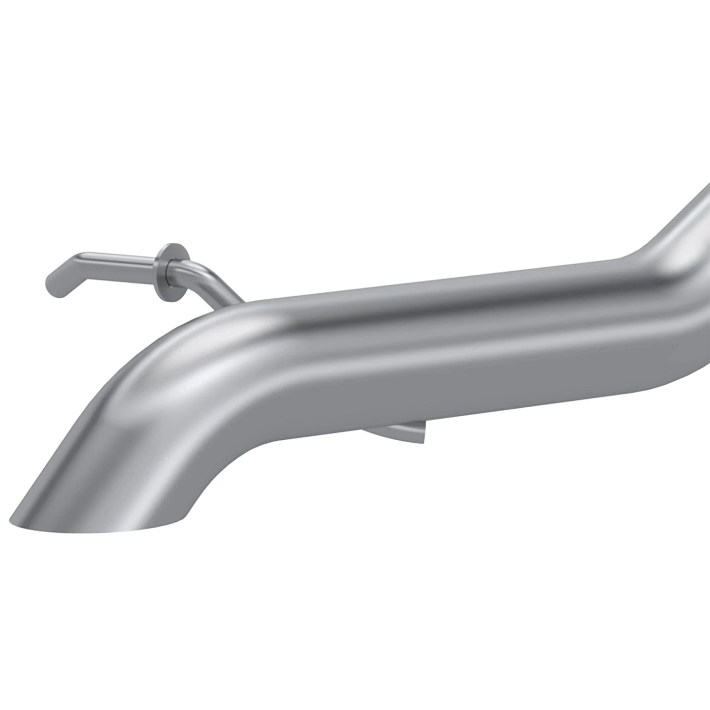 MBRP 2.5in Cat-Back Muffler Before Axle Off-Rd Tail Pipe | Jeep JK 3.8L V6 4Dr (07-09) (S5514AL)