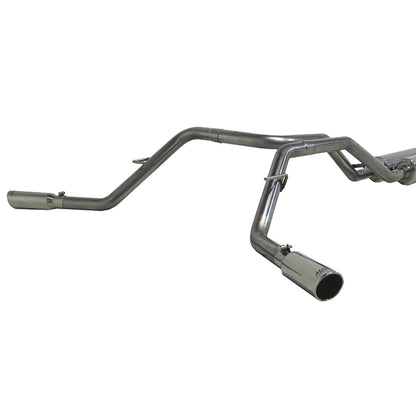 MBRP 2.5in Cat-Back Dual Split Side Exit Exhaust | Toyota Tundra 4.7L/5.7L V8 (07-09) (S5306409)