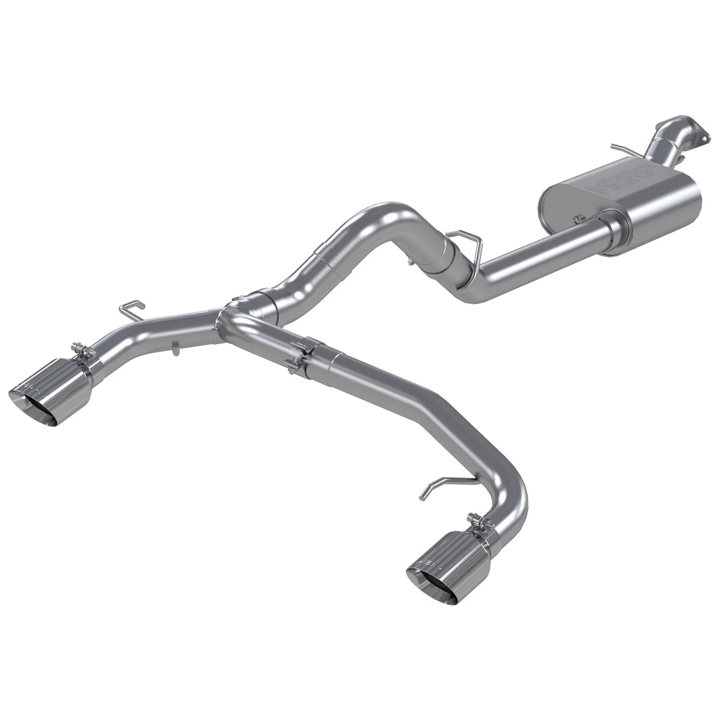 MBRP 3" Armor Pro D&S Dual Rear Exit Catback | Ford Bronco (21-22) (S5241304)