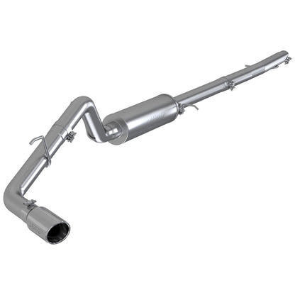 MBRP 3in AL Cat-Back Single Side Exit w/ 4in OD Tip | Ford Ranger Ecoboost 2.3L (19) (S5227AL)