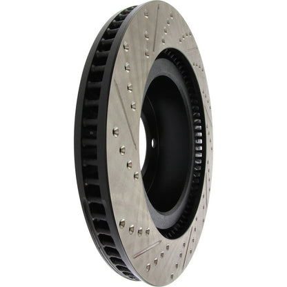 StopTech 127.44156L Front Left Drilled Disc Brake Rotor for 07-19 Toyota Tundra