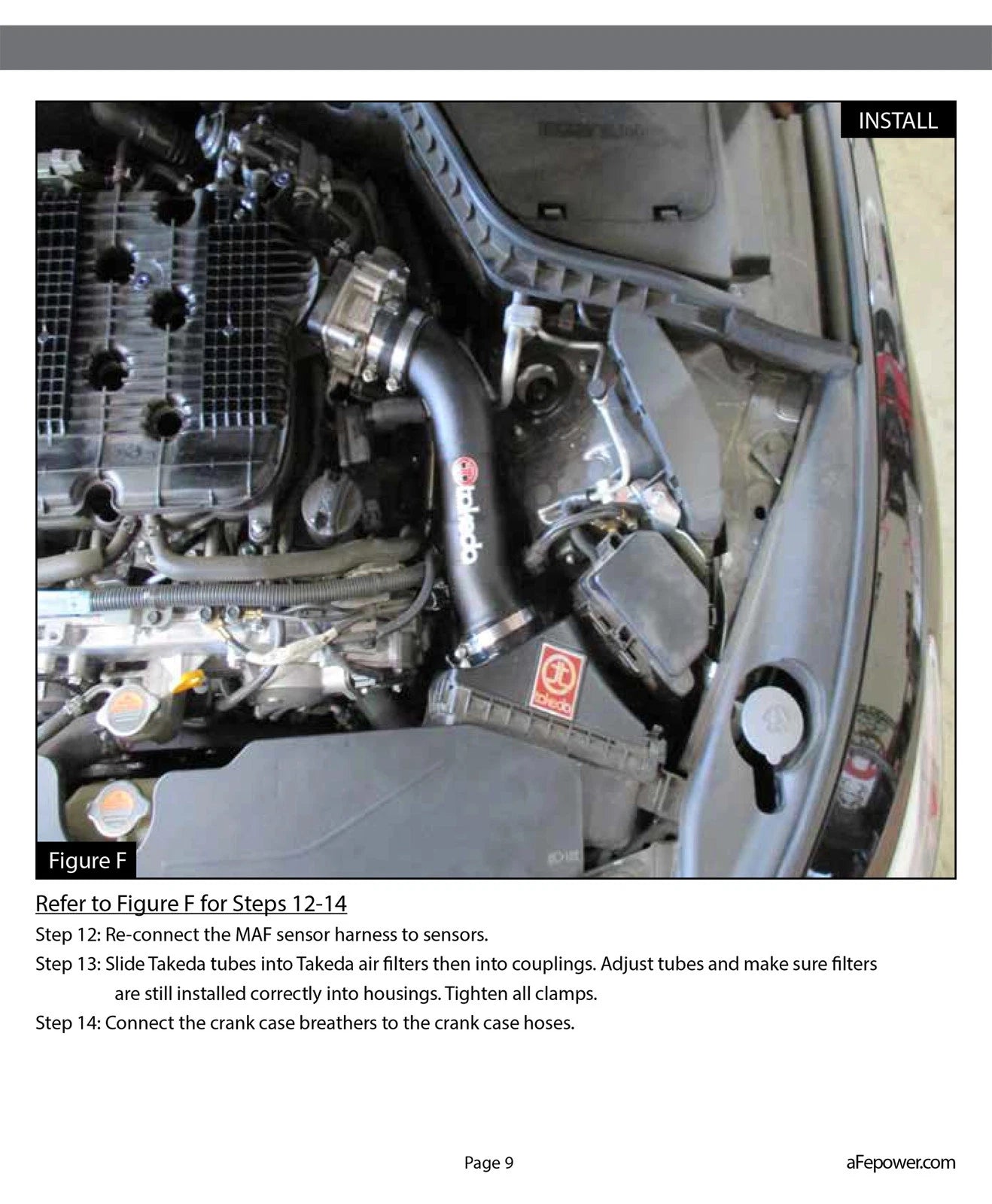 aFe Takeda Stage-2 Pro 5R Cold Air Intake System | Infiniti Q50 (14-15) (TR-3019B-R)