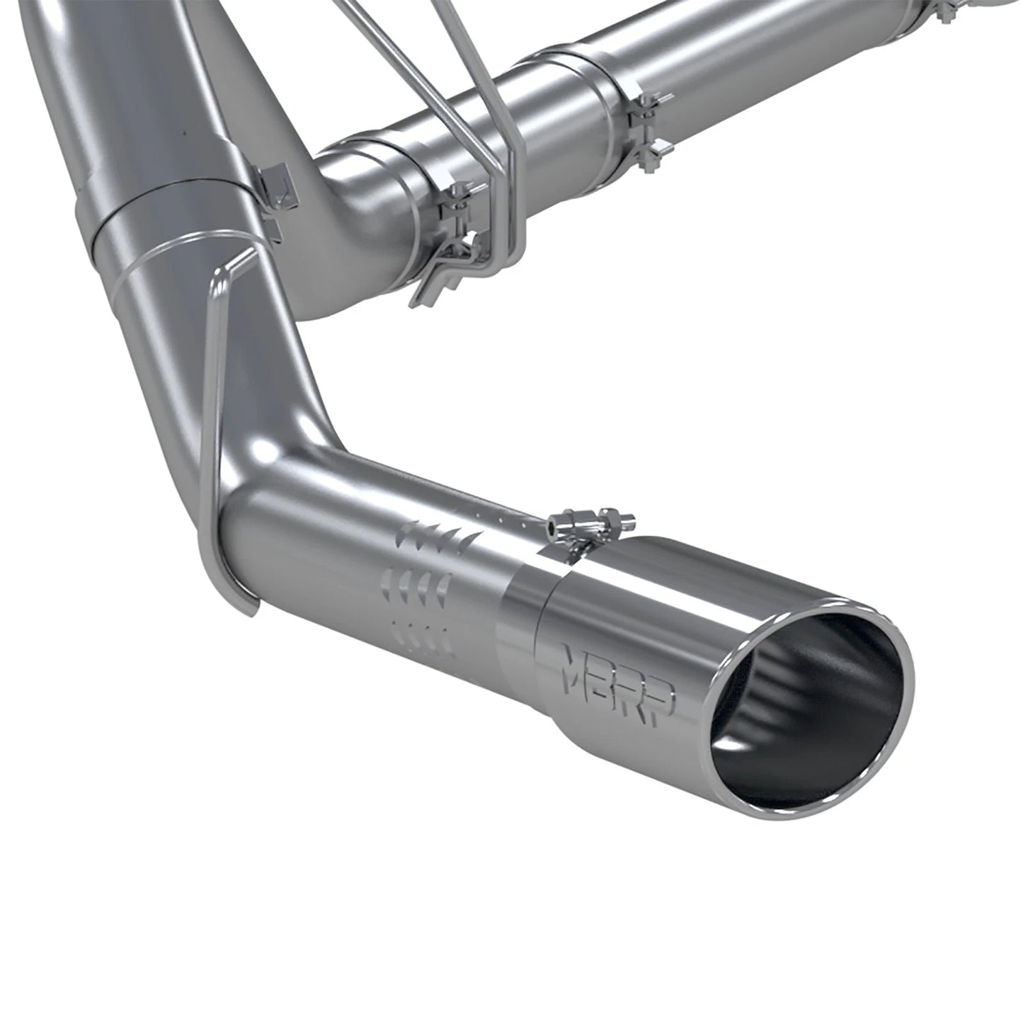 MBRP 4in Aluminum Filter Back Down Pipe | Ford F250/350/450 6.4L (08-10) (S6282AL)