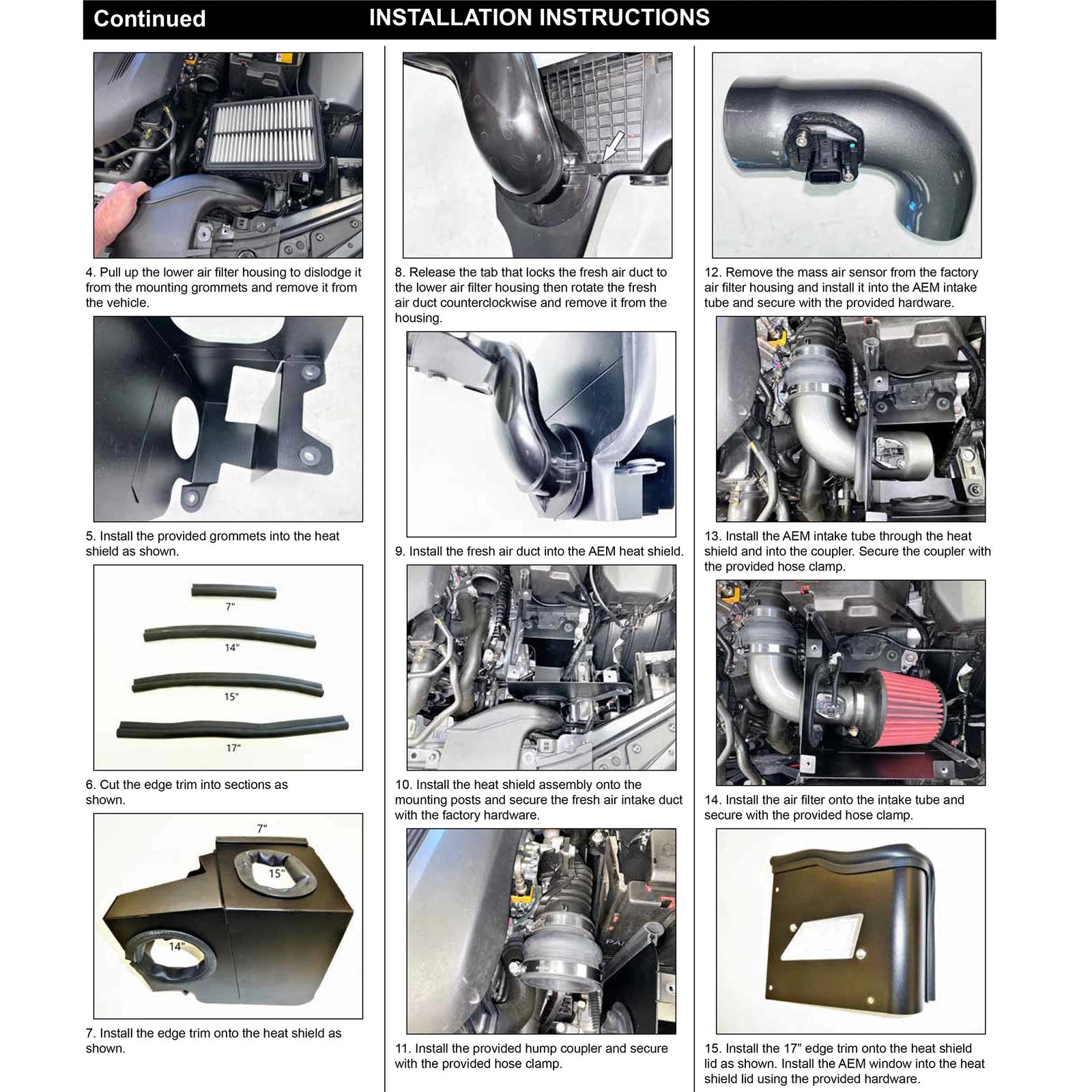 AEM 2.5L L4 Cold Air Intake System | Mazda 3 (21-884c)