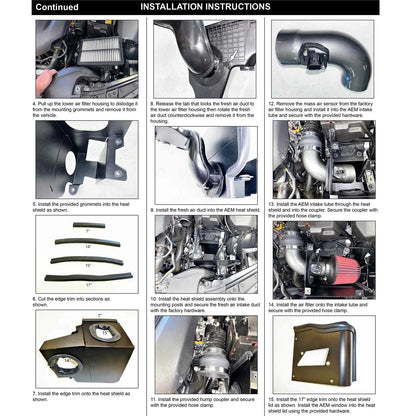 AEM 2.5L L4 Cold Air Intake System | Mazda 3 (21-884c)