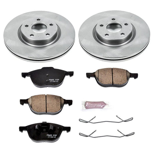 PowerStop Brake Kit | 2013–2017 Ford C-Max (KOE4575)