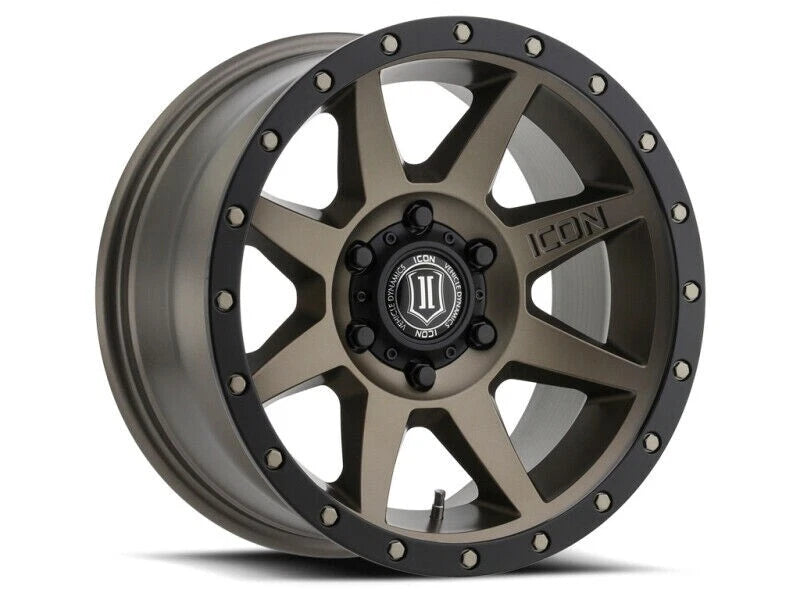 ICON 1817855557BR Rebound 17x8.5 Bronze Wheel for 07-21 Toyota Tundra 5.7L V8