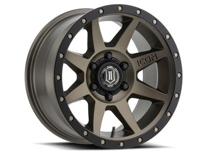 ICON 1817855557BR Rebound 17x8.5 Bronze Wheel for 07-21 Toyota Tundra 5.7L V8