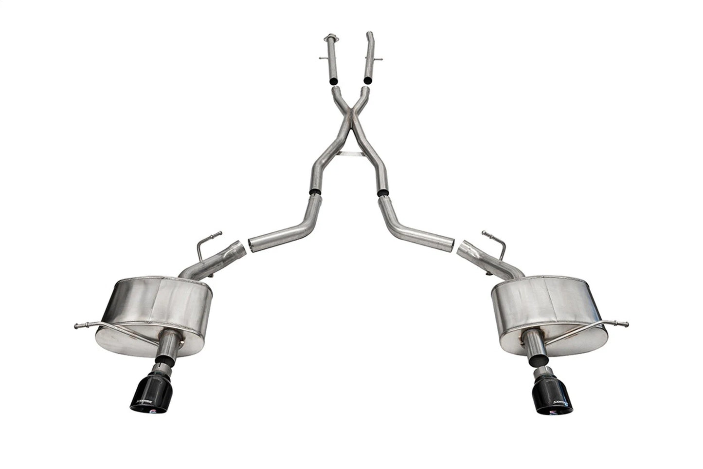 CORSA Xtreme, Sport / 2.5 in Cat-Back | Dodge Durango 5.7L (14459BLK)
