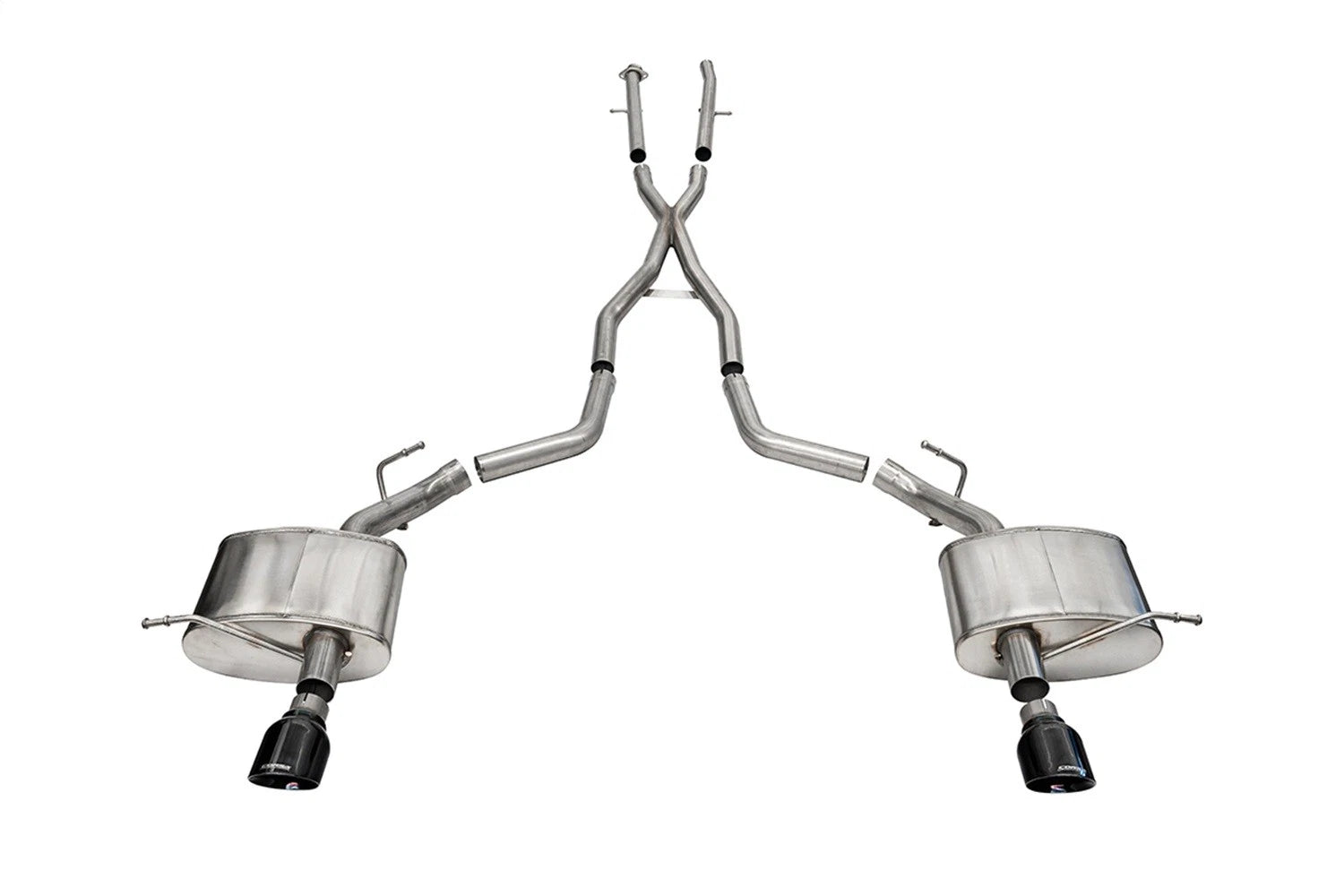 CORSA Xtreme, Sport / 2.5 in Cat-Back | Dodge Durango 5.7L (14459BLK)