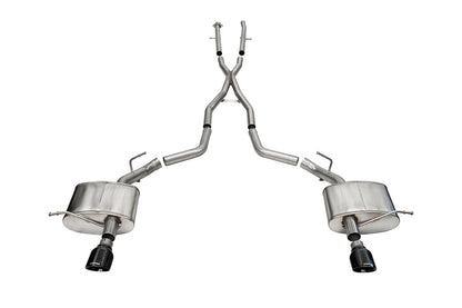 CORSA Xtreme, Sport / 2.5 in Cat-Back | Dodge Durango 5.7L (14459BLK)