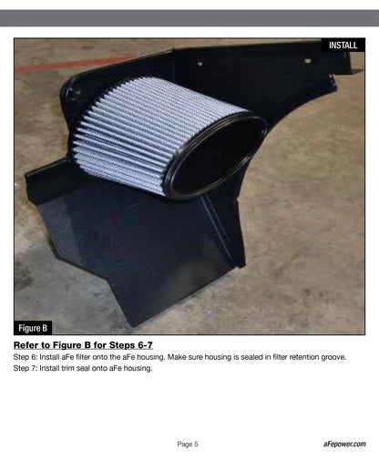 aFe MagnumFORCE Stage-2 Pro 5R Intake System | BMW X1 (E84) 2.0L N20 (54-12522)