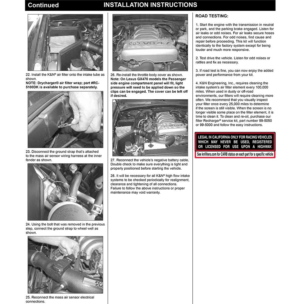 K&N Performance AirCharger Intake | Toyota 4Runner (03-04) (63-9022)
