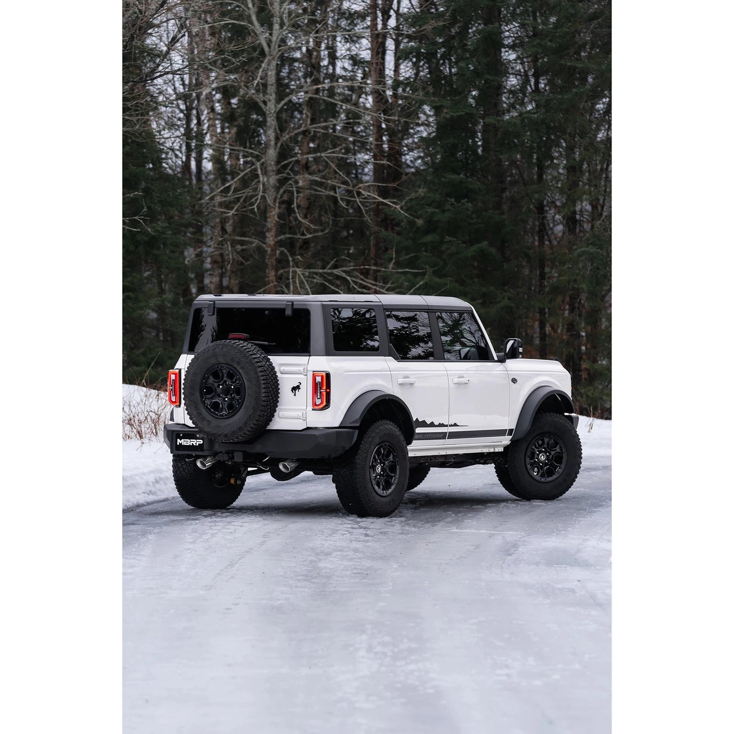 MBRP 3" Armor Pro D&S Dual Rear Exit Catback | Ford Bronco (21-22) (S5241304)