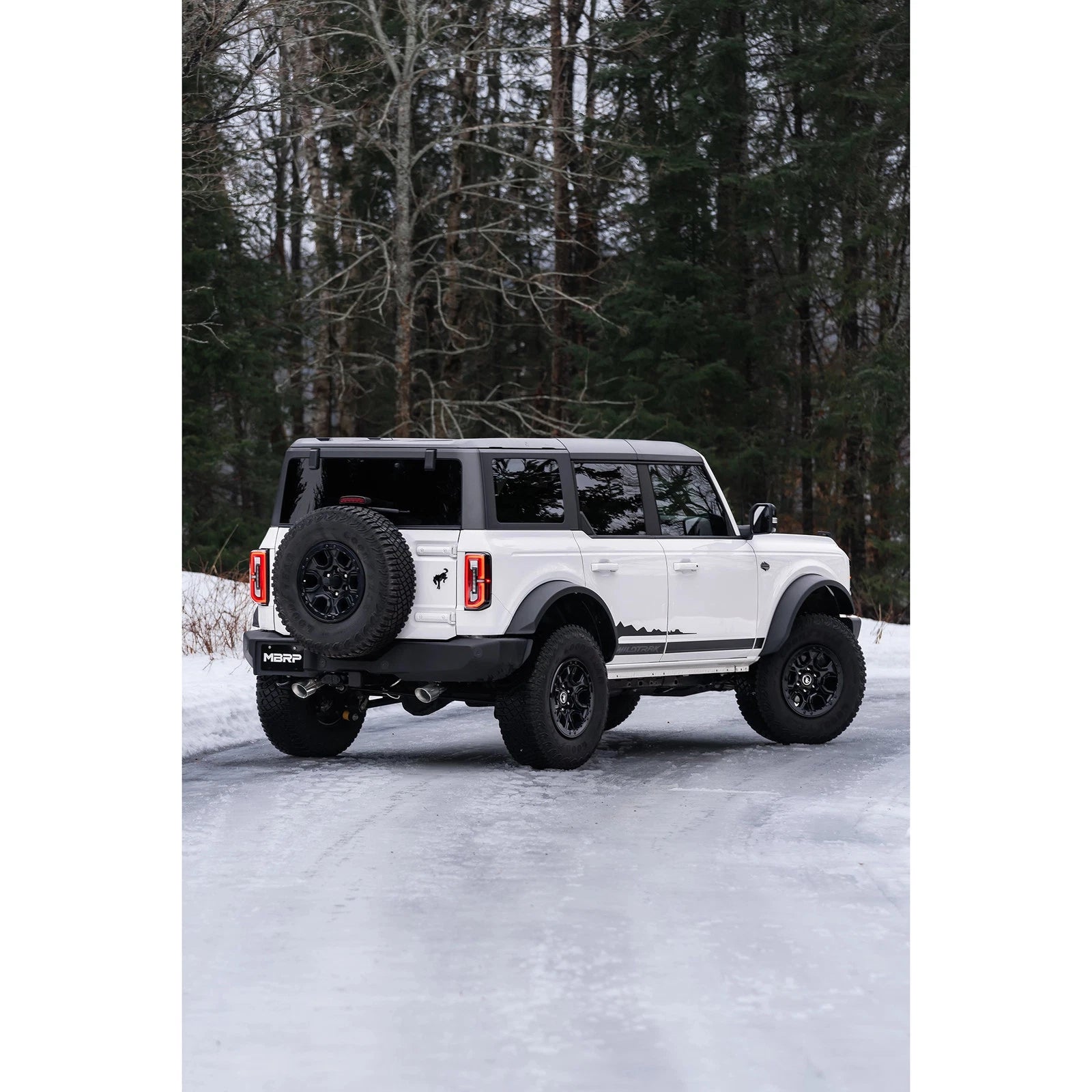 MBRP 3" Armor Pro D&S Dual Rear Exit Catback | Ford Bronco (21-22) (S5241304)
