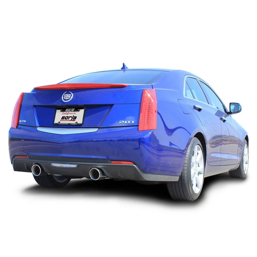 Borla Axle-Back Exhaust System - S-Type | 2013-2014 Cadillac ATS Automatic RWD 2.0L (11844)