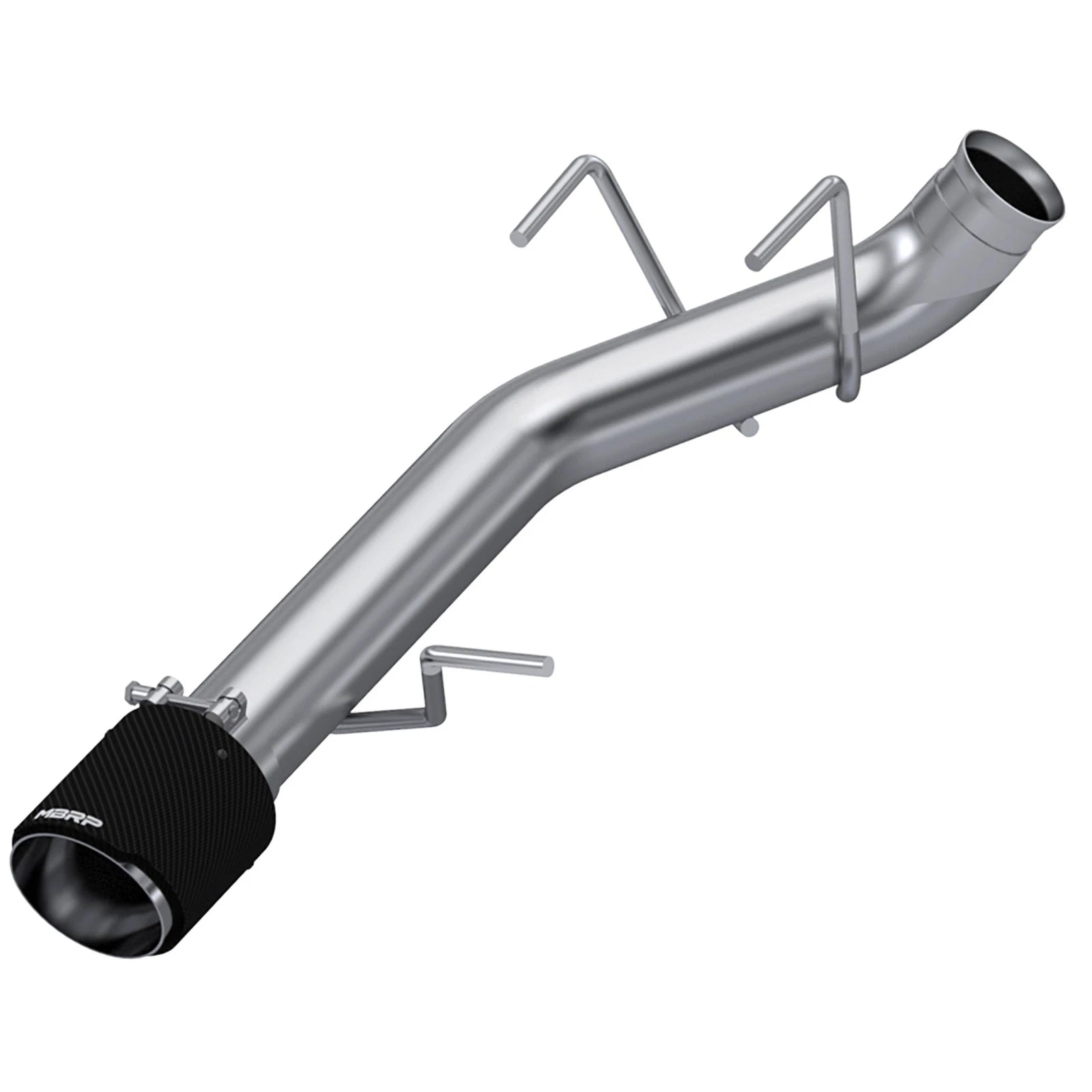 MBRP T304 SS 3in D&S Axle-Back w/ CF Tips | Ford Mustang GT 11-14 (S72033CF)