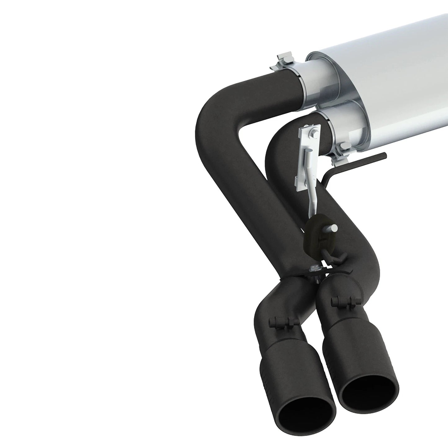 MBRP 3in Black Coated Cat-Back Exhaust | Ford F150 (15-20) (S5262BLK)