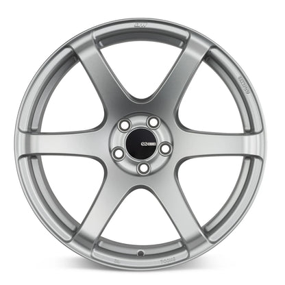 Enkei T6S Matte Silver | 18x9.5" +35mm | 5x112mm Wheel