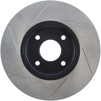 StopTech 126.61110SL Front Left Slotted Brake Disc Rotor for 2014-19 Ford Fiesta
