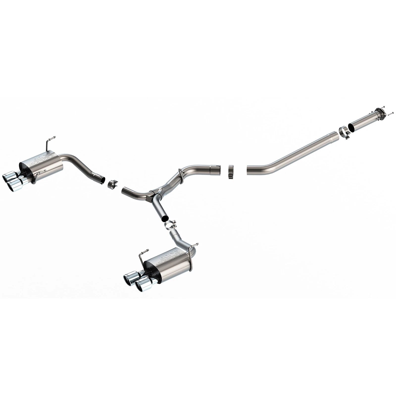 Borla S-Type Cat-Back Exhaust System | 2022+ Subaru WRX (140907)