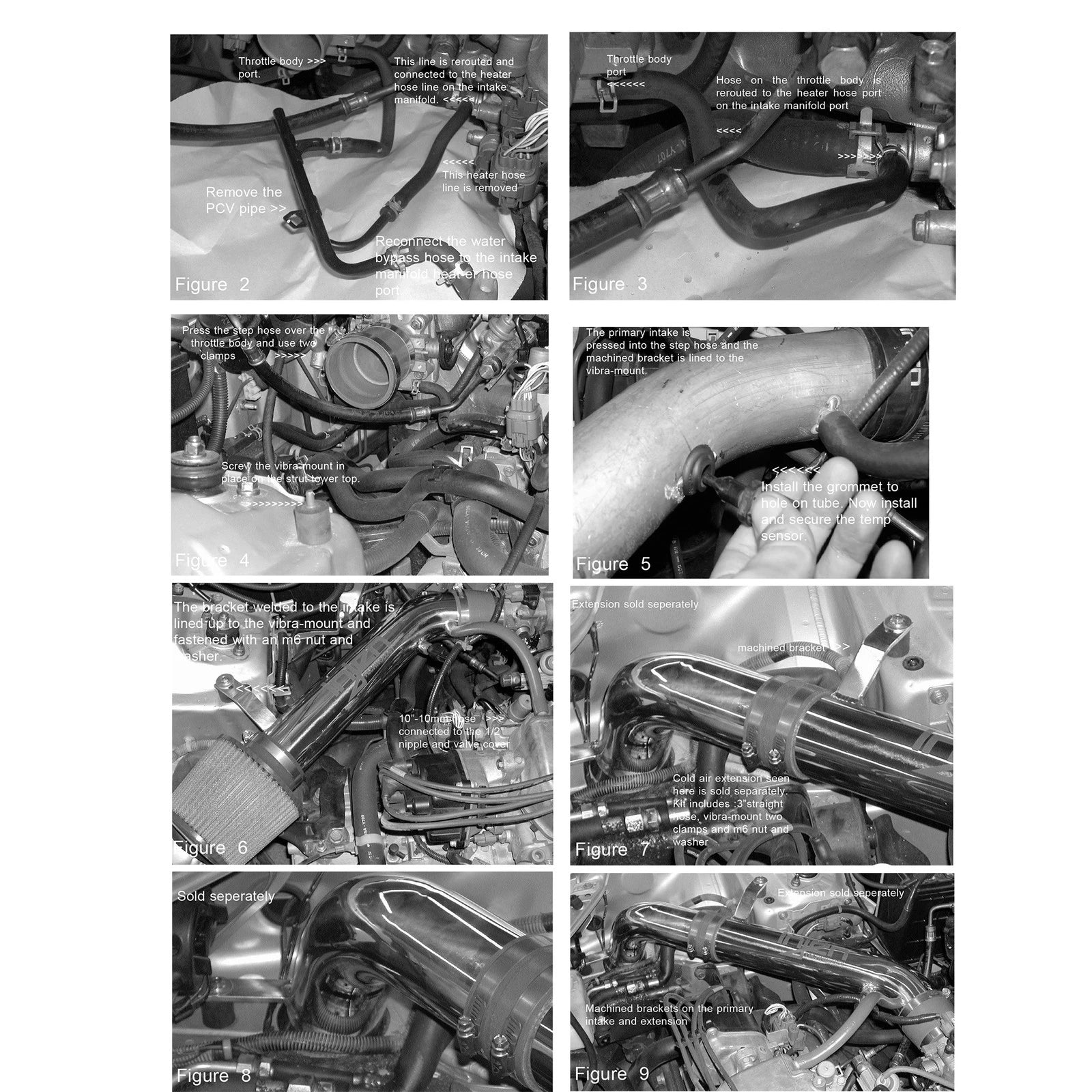 Injen Short Ram Cold Air Intake System | 1996 - 1998 Honda Civic (IS1550BLK)