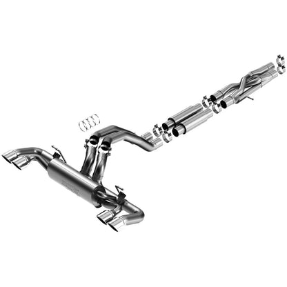 Borla ATAK Coated Black Cat-Back Exhaust | Jeep Wrangler Rubicon 392 (21-22) (140893CB)