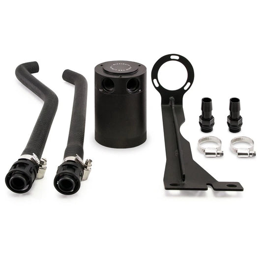 Mishimoto Baffled Oil Catch Can - PCV Side | 2014-2019 Ford Fiesta ST (MMBCC-FIST-14PBE)