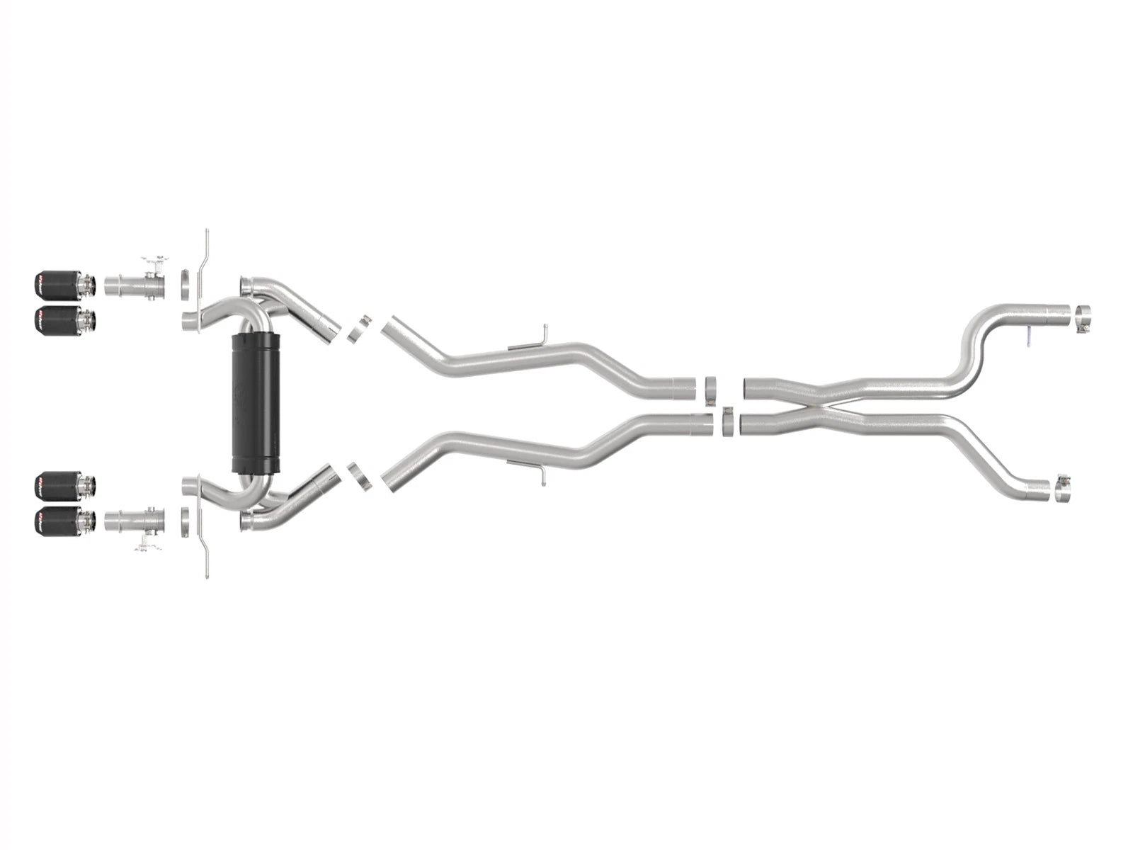 aFe MACH Force-Xp 3-2-1/2 IN SS Cat-Back Exhaust | BMW M2 G87 (23-25) (49-36353-C)