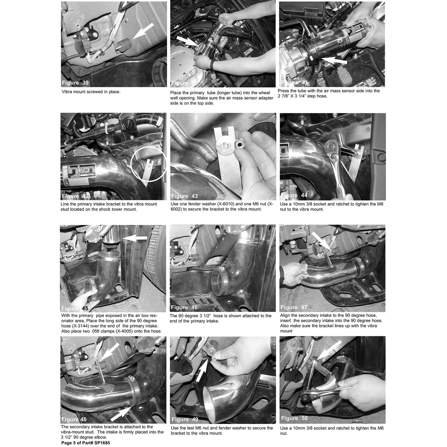 Injen Polished Cold Air Intake System | Honda Accord Coupe 3.5L V6 (08-09) (SP1685P)