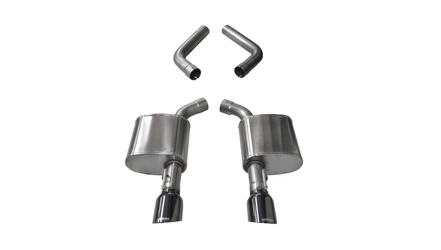 CORSA Sport / 2.75 in Axle-Back Single 4.5 in Tips | 2015-23 Charger, 300 5.7L 6.4L 6.2L (21019)