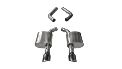 CORSA Sport / 2.75 in Axle-Back Single 4.5 in Tips | 2015-23 Charger, 300 5.7L 6.4L 6.2L (21019)