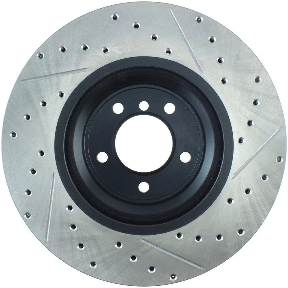 Stoptech Slotted And Drilled Brake Rotor | 2007-2009 BMW 335i (127.34093L)