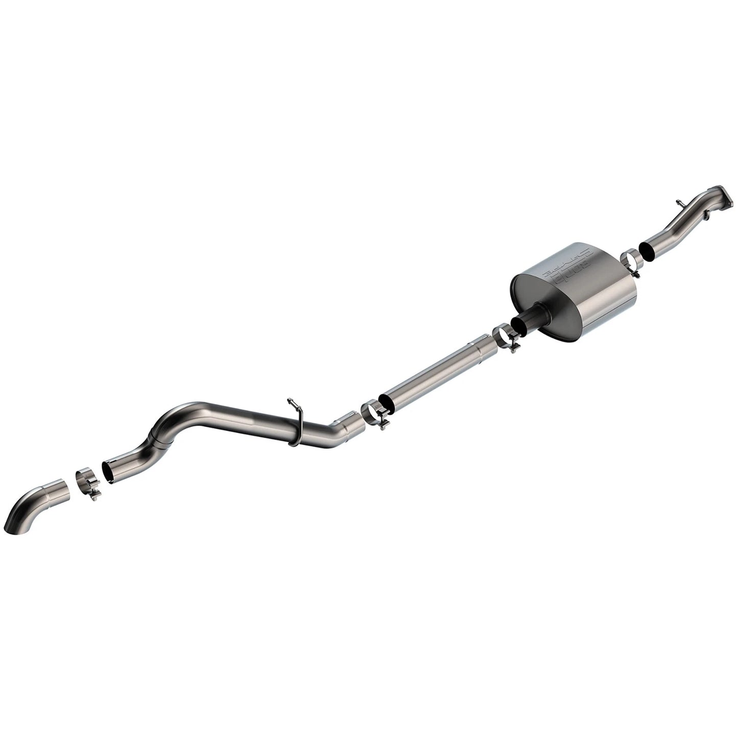 Borla 2.75" T-304 Stainless Steel Cat-Back S-Type Exhaust | Ford Bronco (21-22) 2.7L / 4DR (140902)