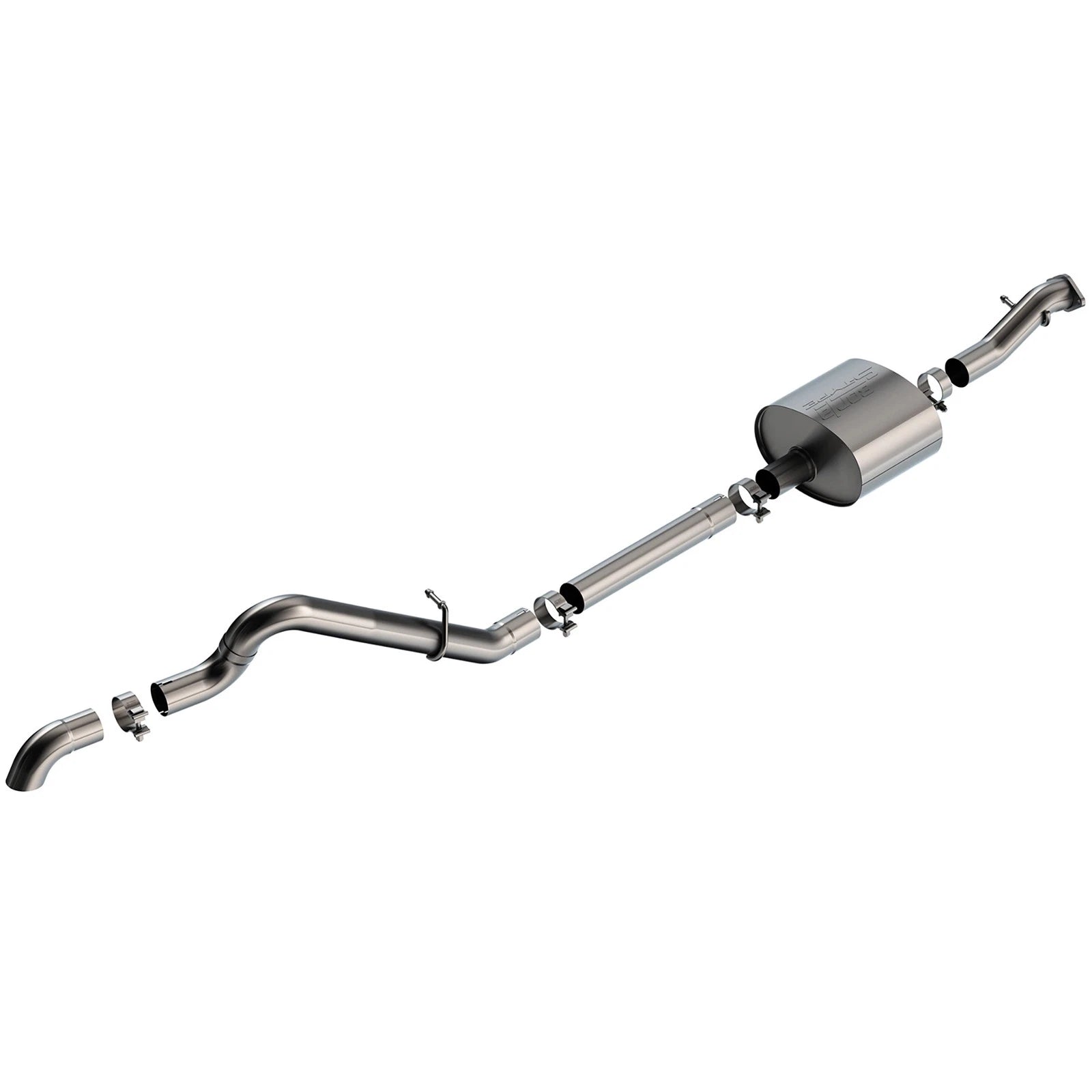 Borla 2.75" T-304 Stainless Steel Cat-Back S-Type Exhaust | Ford Bronco (21-22) 2.7L / 4DR (140902)