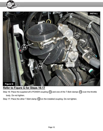 aFe Momentum Cold Air Intake w/ Pro Dry S Filter | GM 2500/3500HD V8 6.6L (20) (50-70055D)