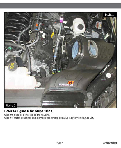 aFe Momentum GT Pro 5R Stage-2 Intake System | Ford F-150 V8 5.0L (15-17) (54-73114)