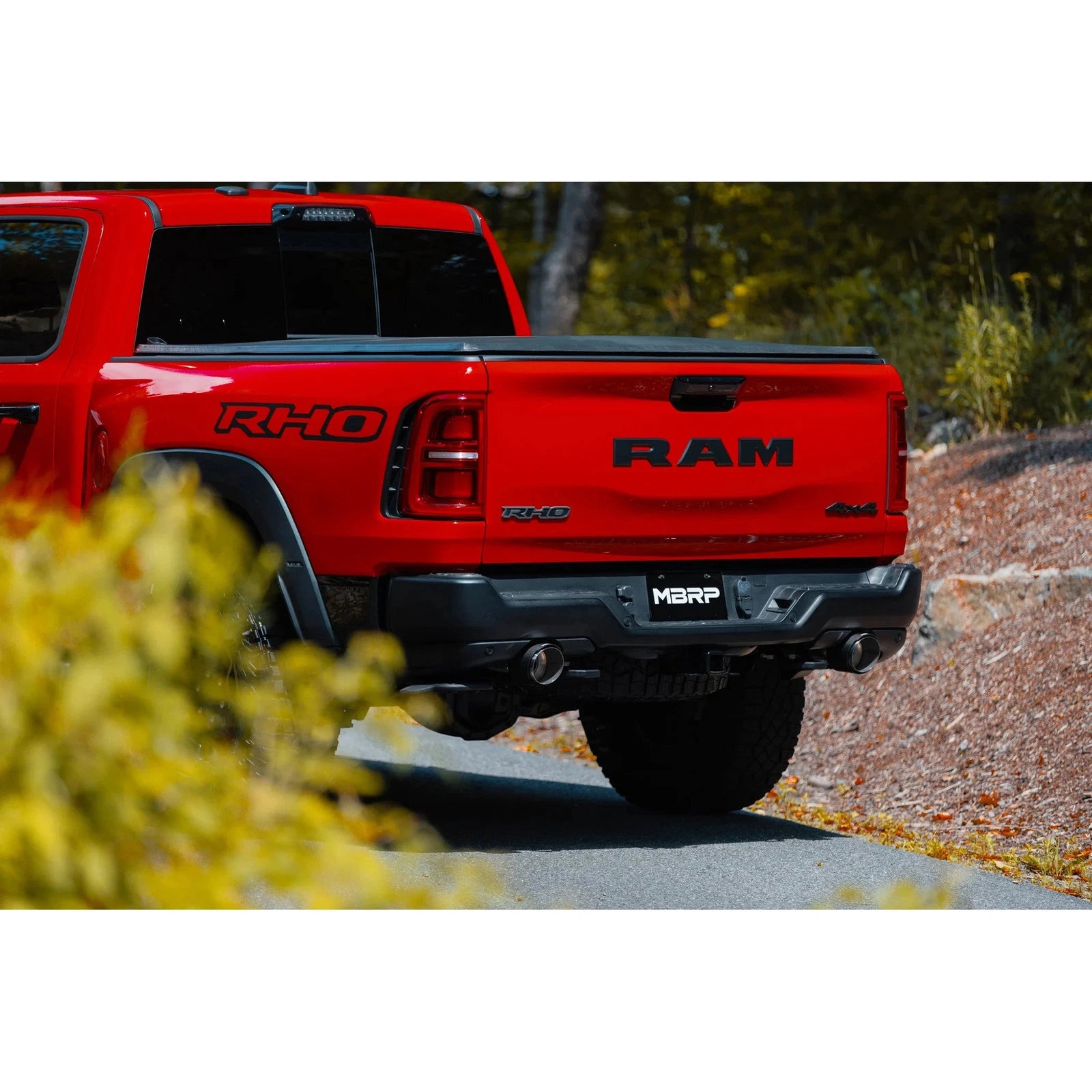 MBRP 3in Dual Split Rear Cat Back | RAM RHO (25) (S51573CF)