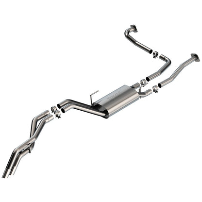 Borla 2.25" S-Type Catback Exhaust | Nissan Frontier 3.8L V6 22-24 Rock Crawler Design (140985)